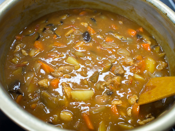 トマトチキンカレー